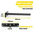 Heavy Duty Solid Steel Blind Floating Shelf Bracket