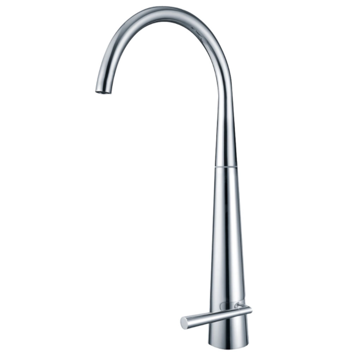 Long-life stainless steel kitchen faucet