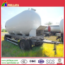 15-30cbm 2-3axle volle Deichsel Wasser Öl Fuel Tank Trailer