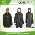 Ladies Fashion PU Raincoat