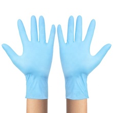 Blaupulverfreie Einweg -Lebensmittel -Safe Nitrilhandschuhe