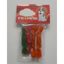 Dog Chew of Raw Hide & Munchy Candy 4" for Dog