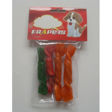 Dog Chew of Raw Hide &amp; Munchy Candy 4 &quot;para cachorro