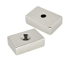 Rectangle Type Countersunk Hole Magnet