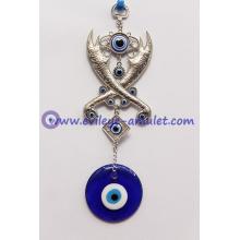 Greek Evil Eye 2 Scimitar Wall Decoration Evil Eye Beads