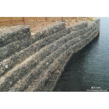 С ПВХ покрытием Gabion Box/камень Кейдж