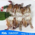 Frozen cut crab,three spot crabb with Fishing Certificate