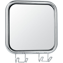 Miroir de maquillage Bureau métal forme carrée 15CM