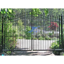 Wrought Iron Gate with Spear Point