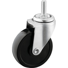 Light Duty Threaded Stem PVC Casters