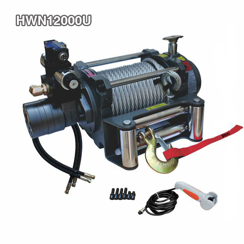 12000lb Hydraulic Towing Winch