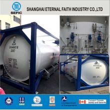 Lox Lin Lar LNG Lco2 Tankcontainer Asme T75 ISO Tankcontainer für Flüssiggas