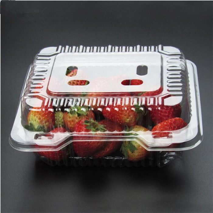 Disposable Plastic Strawberry Container