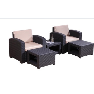 New Design Outdoor Waterproof Patio Plastic Sofa