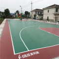 Court de basket-ball a roulé des revêtements de sol