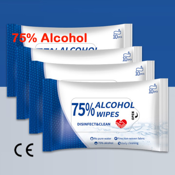 75% Alcohol Wipes Disposable Wipes