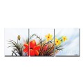 Modern New Design Abstract Flower Oil Painting on Canvas (FL3-211)