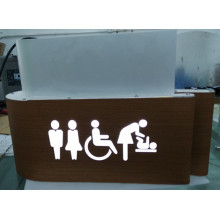 WC toilette lavabo acrylique éclairé répertoire Guide signe