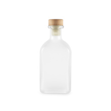 250ml Frosted Glass Sealed Empty Drinking Bottle