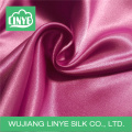 shiny 100% polyester satin fabric / wedding decoration fabric