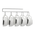 10 Hook metal coffee mug cup drying rack