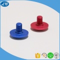 CNC turning aluminum anodized non standard screw cap