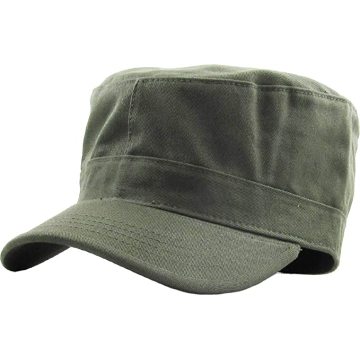 Cadet Army Cap Basic Everyday Military Style Hat