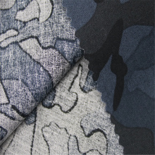Tissu d&#39;impression camouflage en popeline de coton