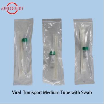 Disposable Sampling Collection Test Transport Tube with Swab