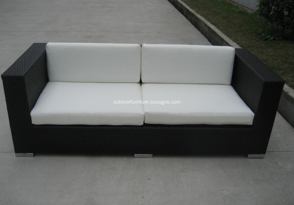 DLR1108-9 Plastic Wicker Garden Modern Leisure Sofa Furniture