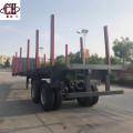 Log Wood Transport  Loader Transport Semi Trailer