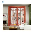 Beautiful Aluminum Alloy Sliding Screen Patio Doors Use For House