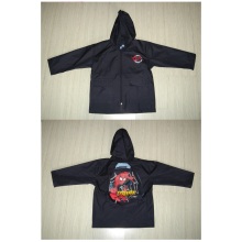 Yj-1135 ~ 1138 Packable Cute Kleinkinder Kinder Mädchen Rot Schwarz Grau Hooded Regen Jacke