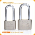 Hot Wholesale Long Shackle Big Round Corner Padlock With Vane Key