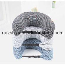 Almohada en forma de U multifunción almohada de viaje almohadilla con tira