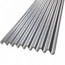 Low cost color corrugated coated steel sheet