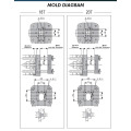 Hochpräzise automatische Metallgussgussmaschine