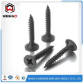 tornillos de drywall cabeza de corneta fosfatado negro