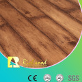 Plancher stratifié absorbant sain de V-Groove rayé de texture de Woodgrin de 12,3mm