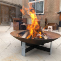 Round Metal Cast Iron Fire Bowl