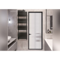 Conceptions de portes de salle de bain en verre MDF