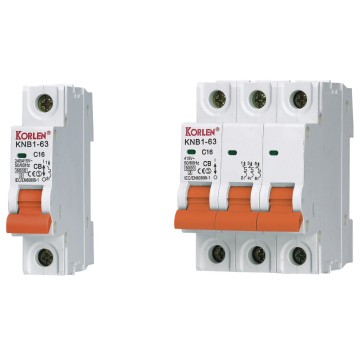 Caja de distribución dedicada MCB 1A-63A IEC60898 Certificación