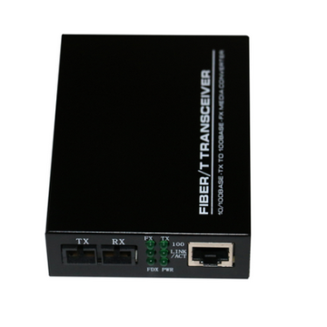 Single Mode To Multimode Ethernet ST Fiber Media Converter