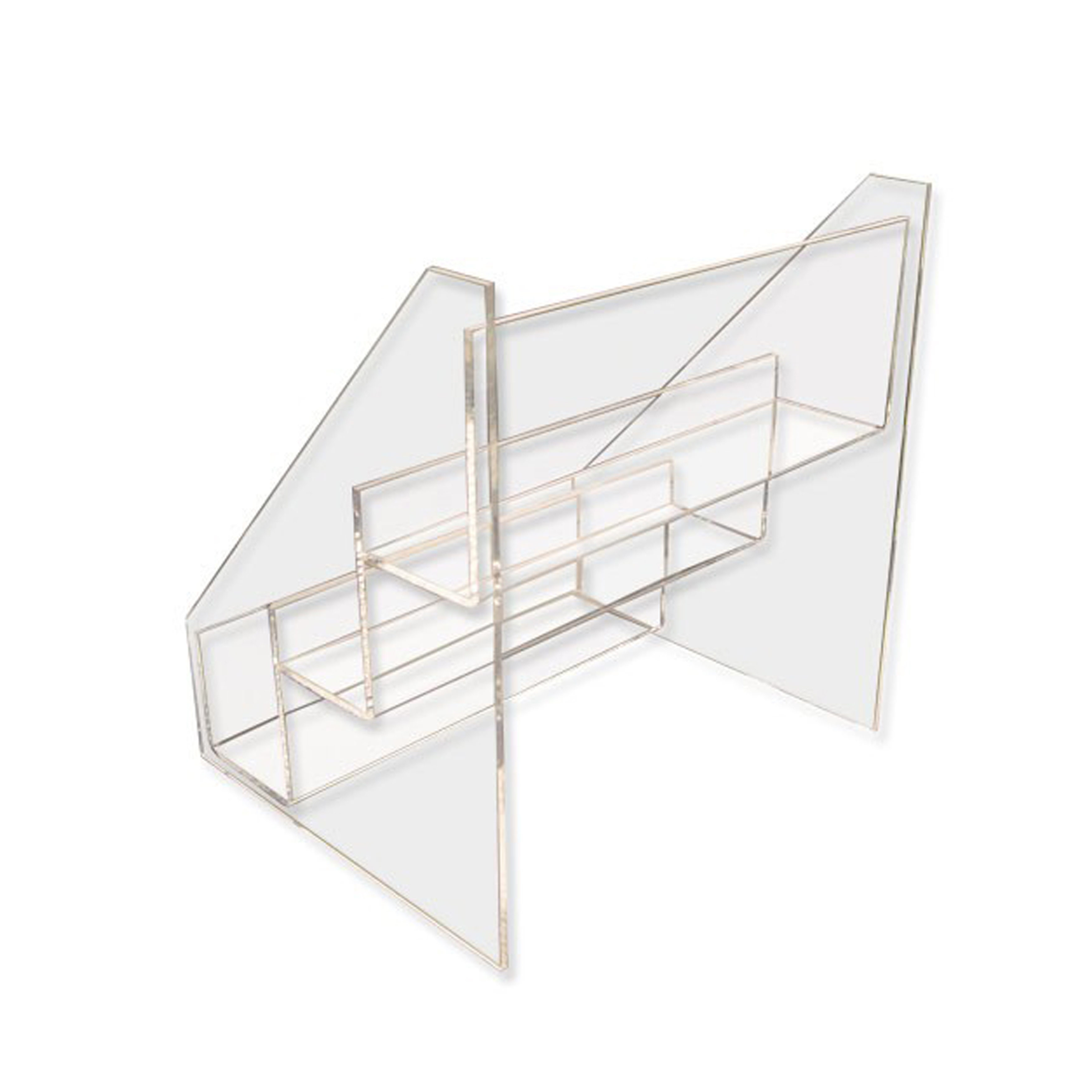 Pure Acrylic Counter Top Cosmetic Display Case