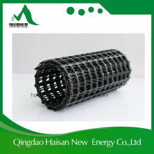 45kn de polypropylène en plastique PP Uniaxial Biaxial Triaxial Geogrids pour la construction de routes