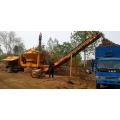 Efficient wood crusher wood chipper