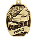 Piano Silver Medal For Musical Instrument Collection