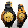 Reloj de pulsera de alta calidad del reloj de madera del reloj de madera del reloj de Hlw105 OEM de los hombres y de las mujeres