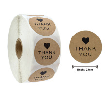 Thank You Sticker Label Roll