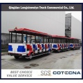 Professional Lxwy Electric Trackless Tourist Train Coaches for Sale